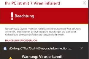 Norton Fakemeldung: angeblich 7 Viren